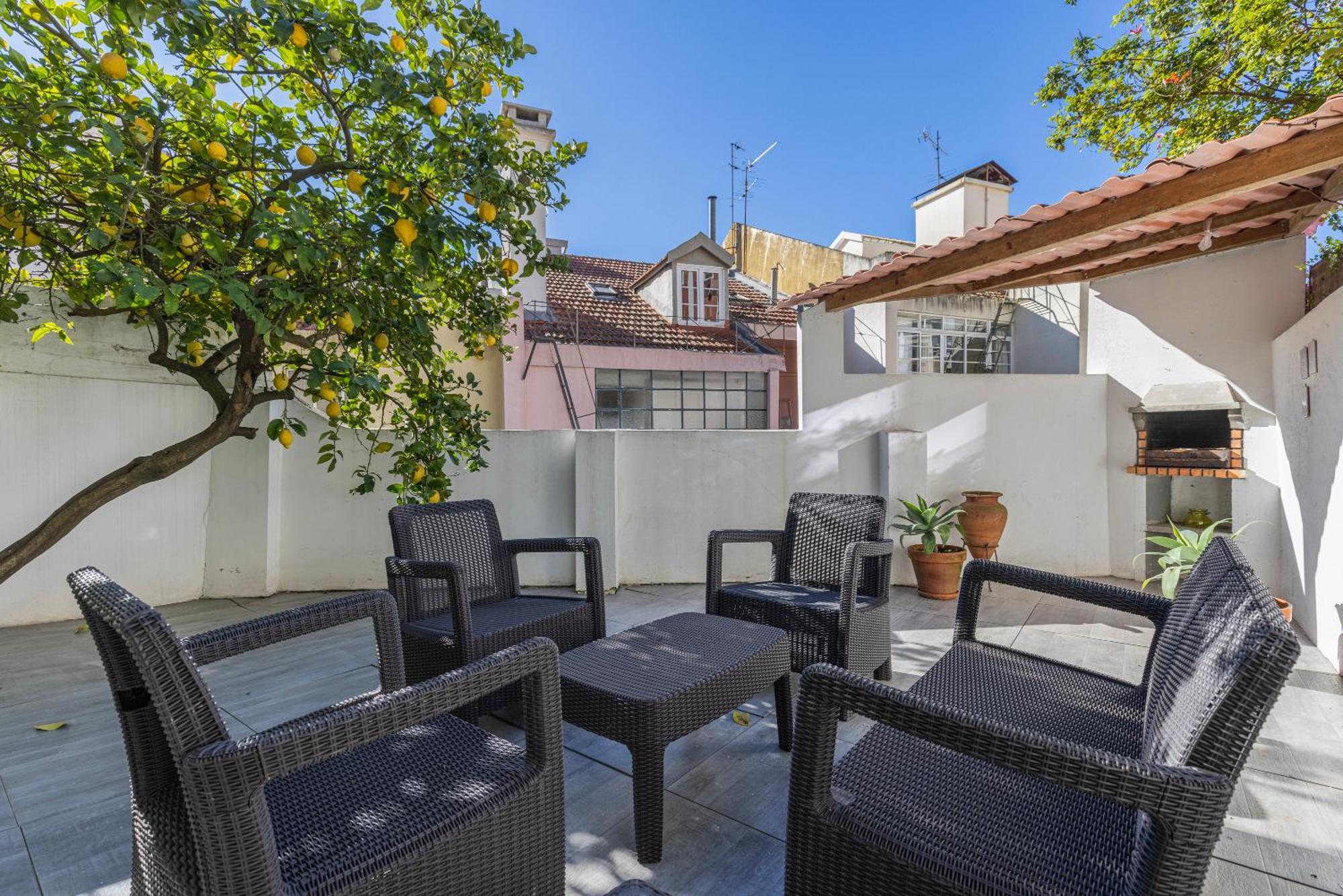 Apartamento Moderno Com Terraco Lisabona Exterior foto