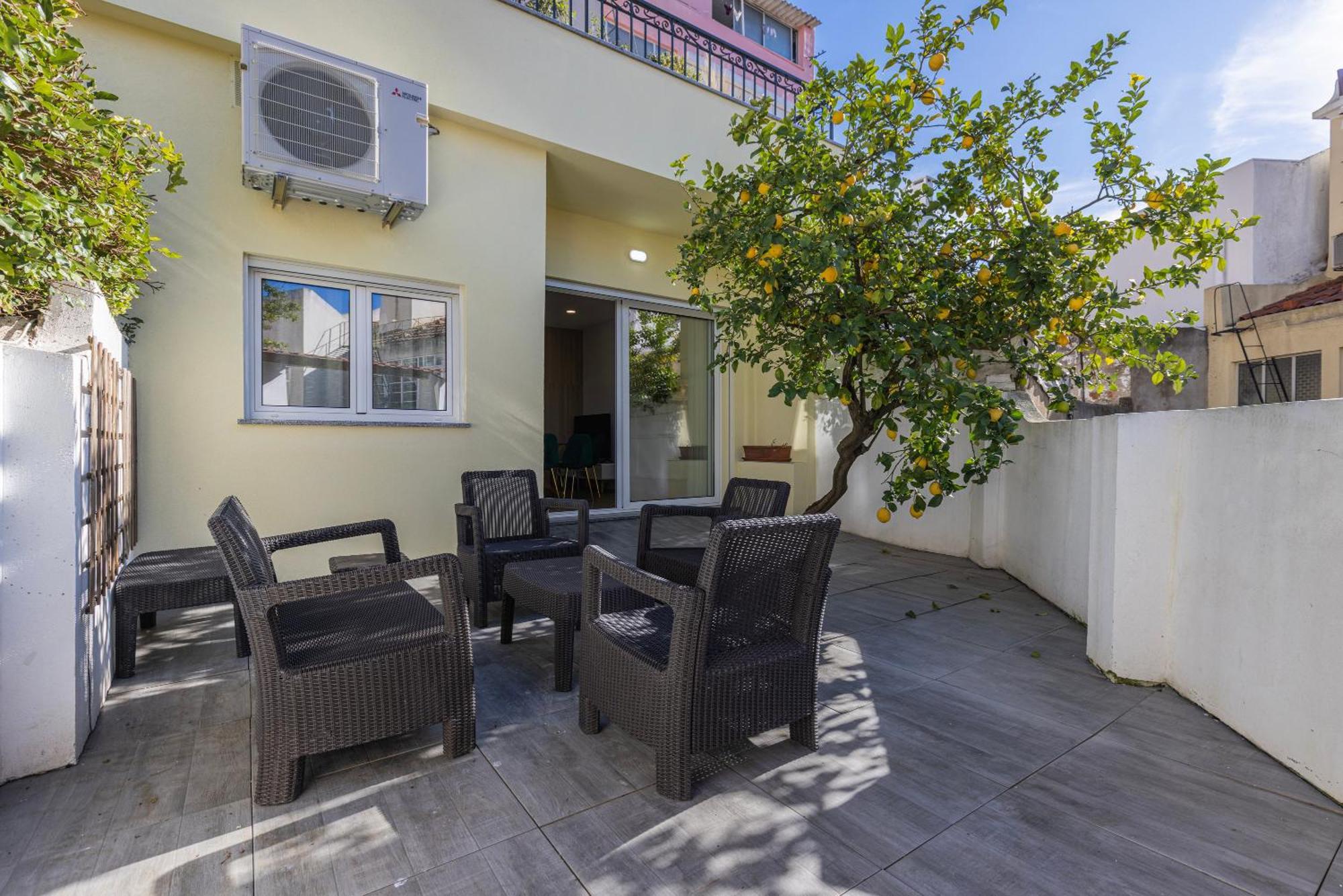 Apartamento Moderno Com Terraco Lisabona Exterior foto
